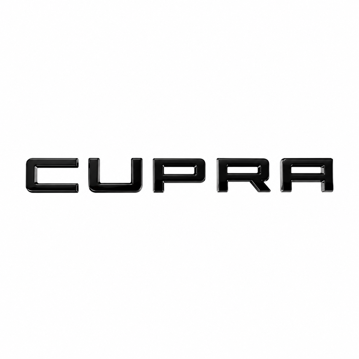CUPRA E.M. Siyah Bagaj Yazısı Seat Uyumlu