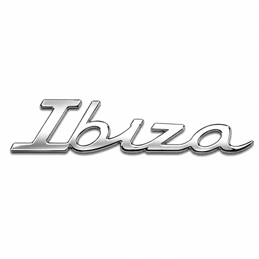 Ibiza Gri Bagaj Yazısı Seat Uyumlu
