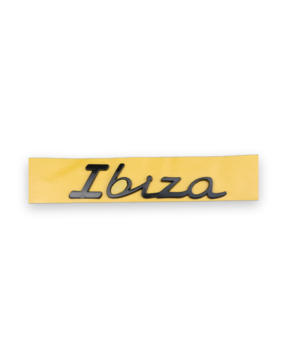 Ibiza Siyah Bagaj Yazısı Seat Uyumlu