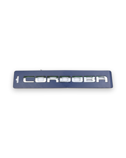 Cordoba 1999-2009 Krom Bagaj Yazısı Seat Uyumlu