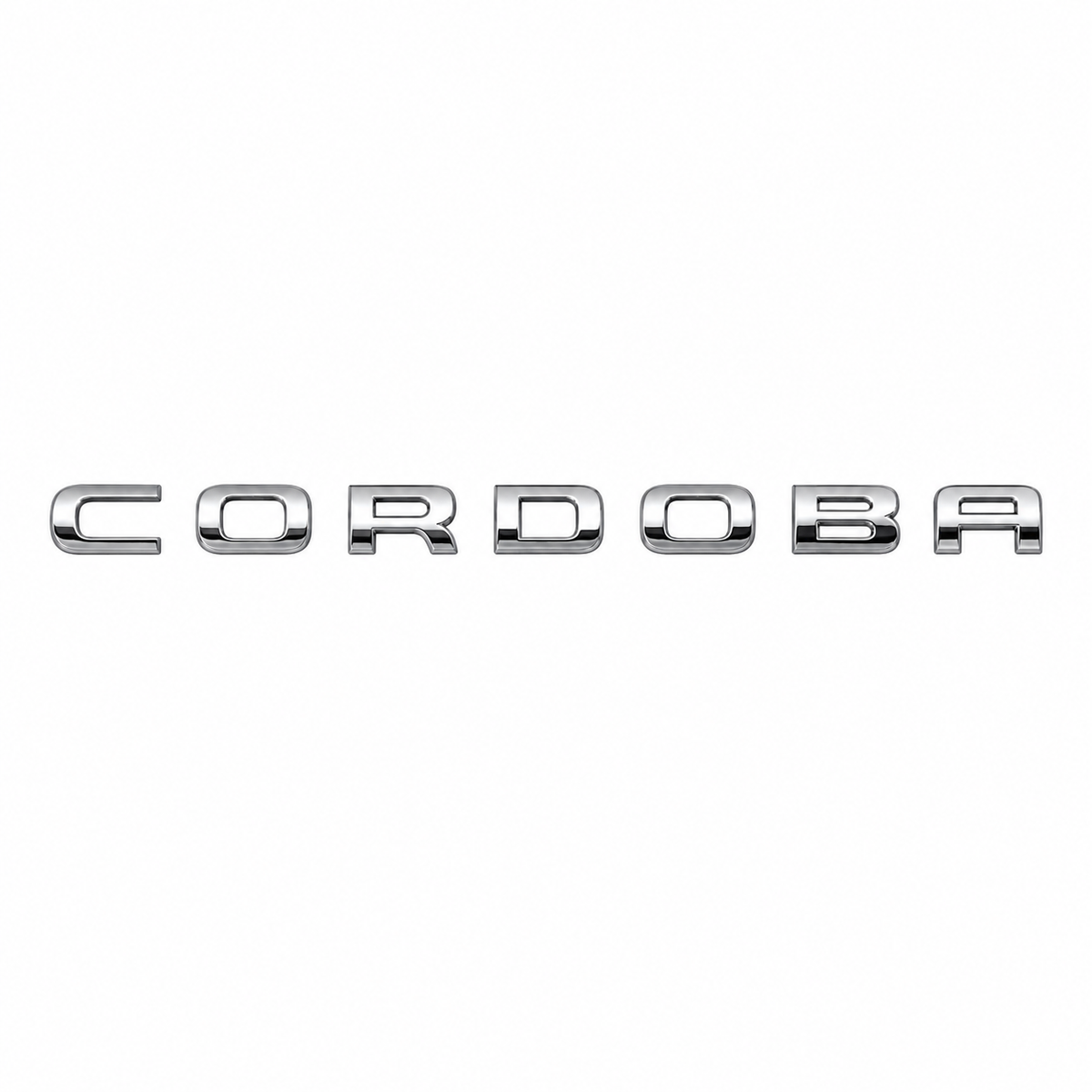 Cordoba 1999-2009 Krom Bagaj Yazısı Seat Uyumlu