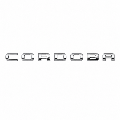 Cordoba 1999-2009 Krom Bagaj Yazısı Seat Uyumlu