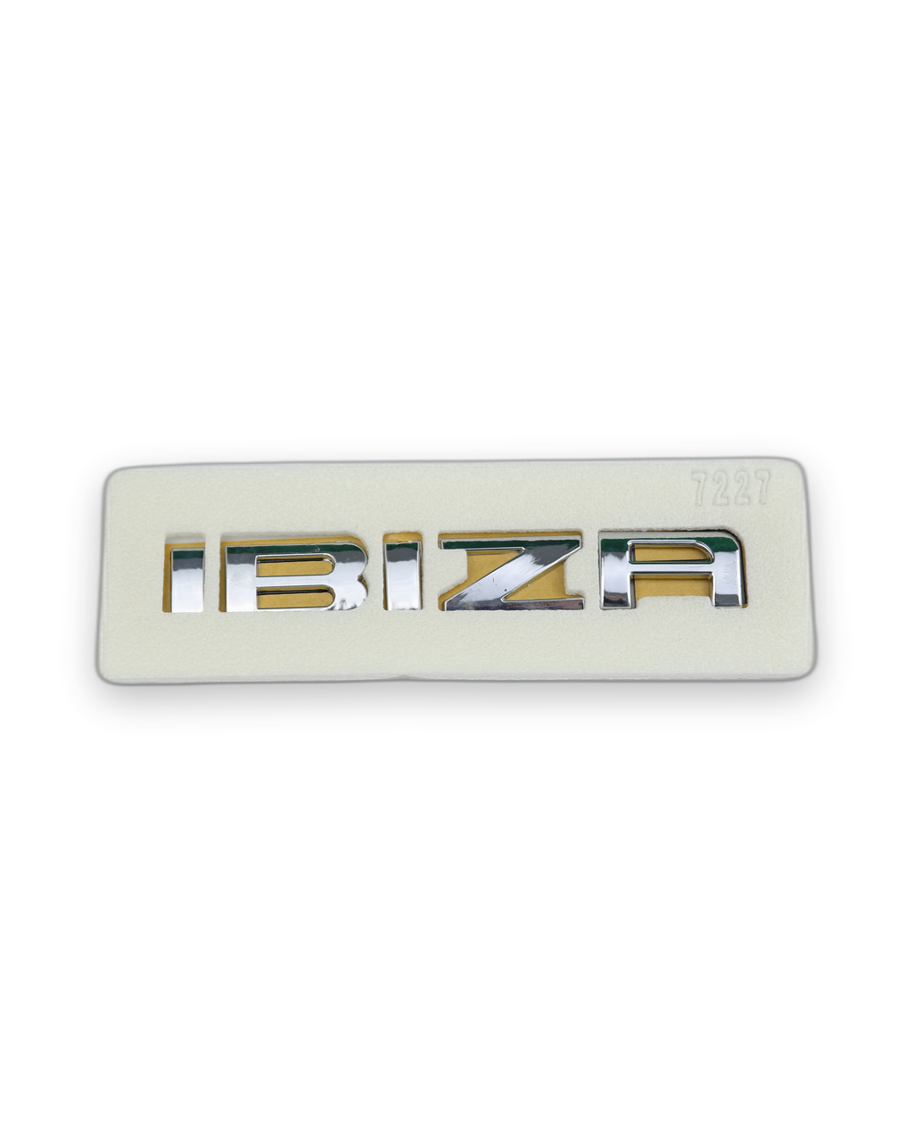 Ibiza 2000-2007 Krom Bagaj Yazısı Seat Uyumlu