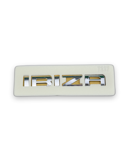 Ibiza 2000-2007 Krom Bagaj Yazısı Seat Uyumlu