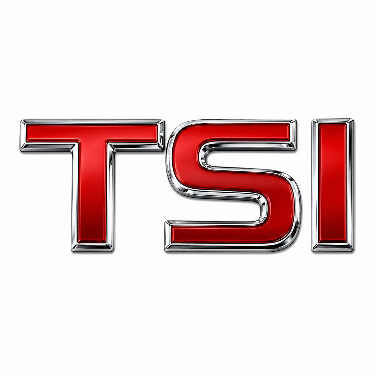 TSI Kırmızı Bagaj Yazısı Skoda Uyumlu