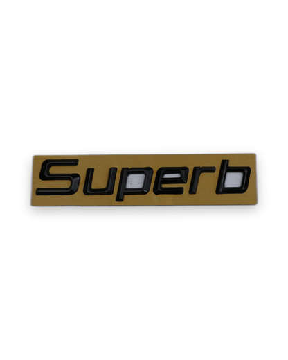 Superb 2008-2013 Siyah Bagaj Yazısı Skoda Uyumlu