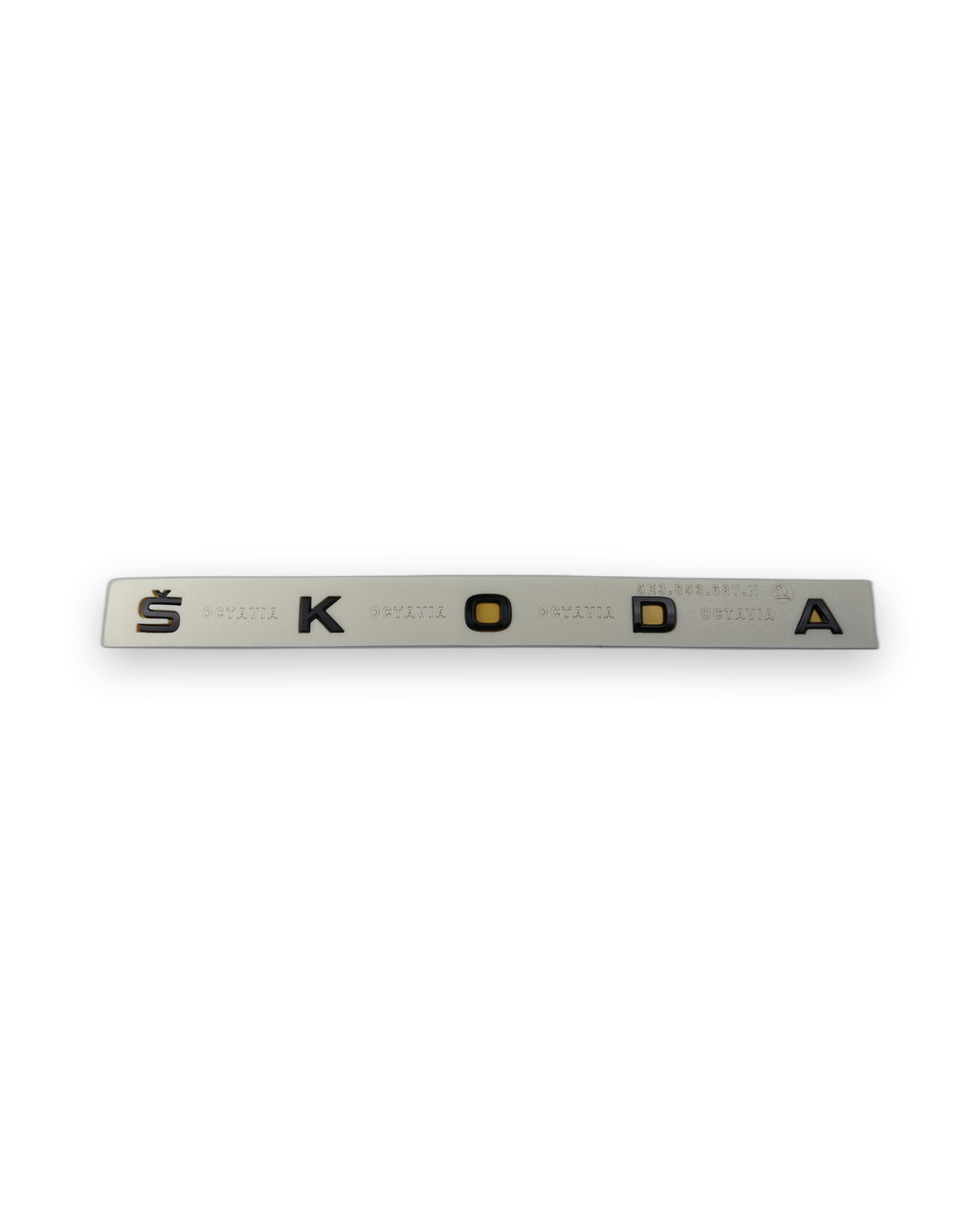 Skoda Krom Bagaj Yazısı Skoda Uyumlu