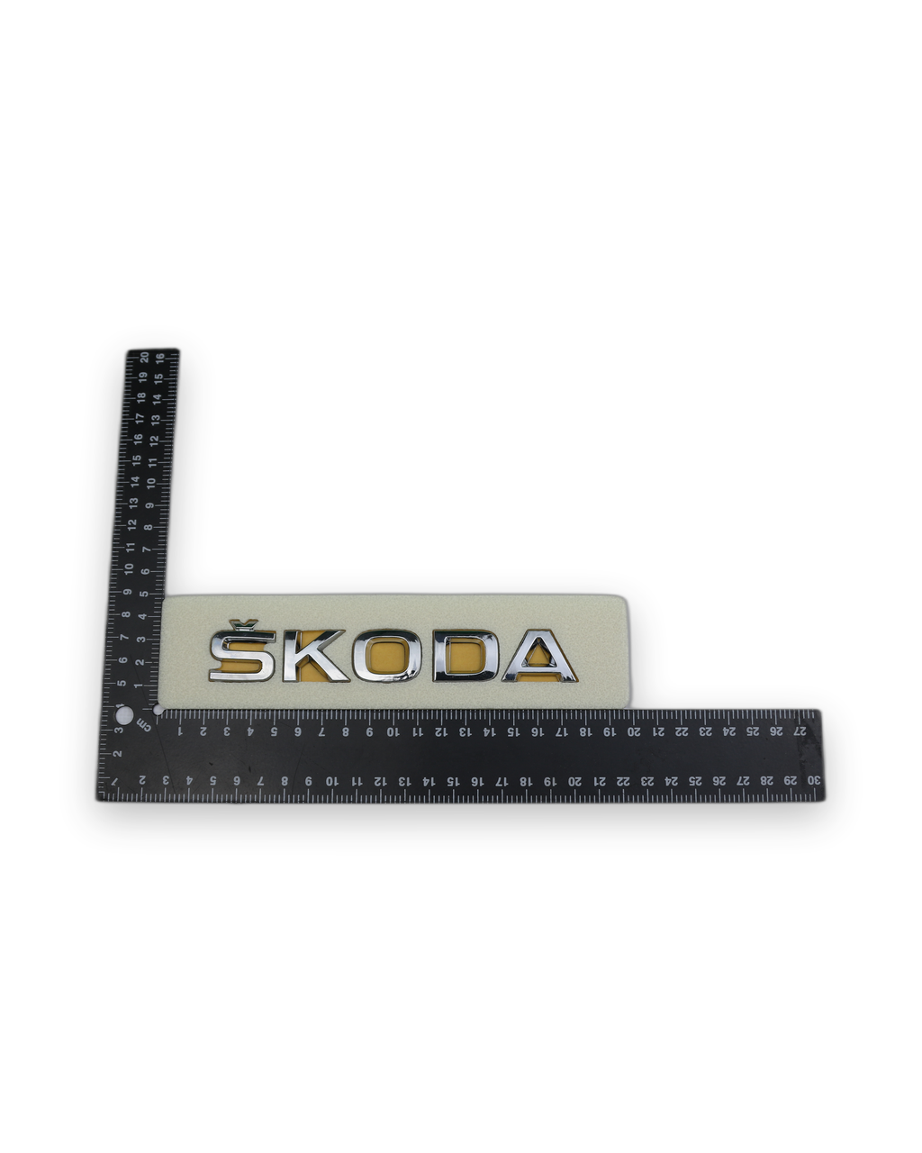 Skoda Krom Bagaj Yazısı Skoda Uyumlu