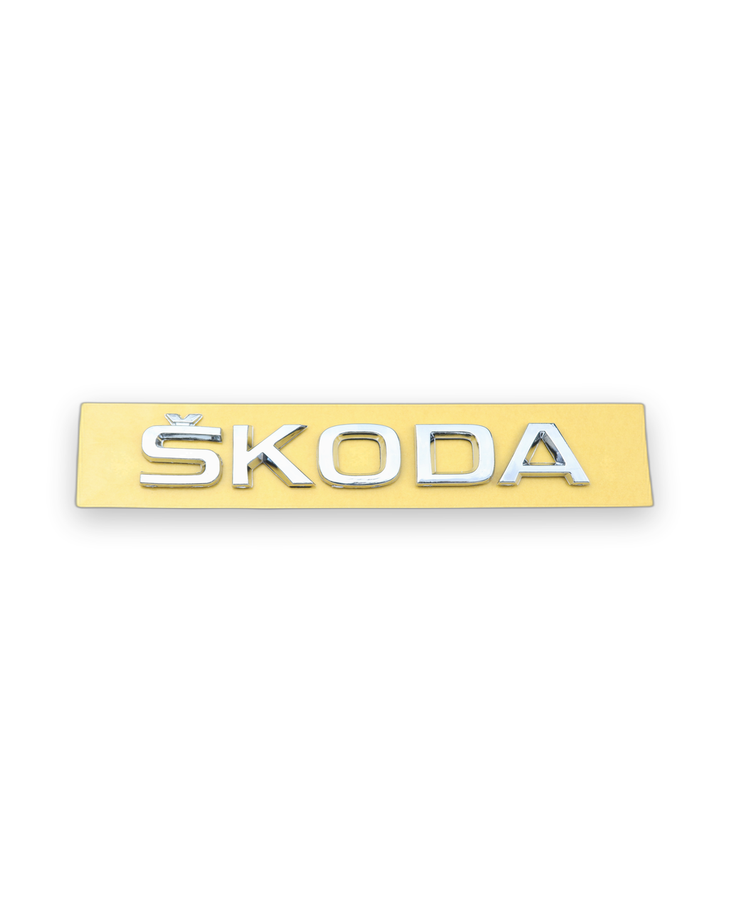 Skoda Krom Bagaj Yazısı Skoda Uyumlu