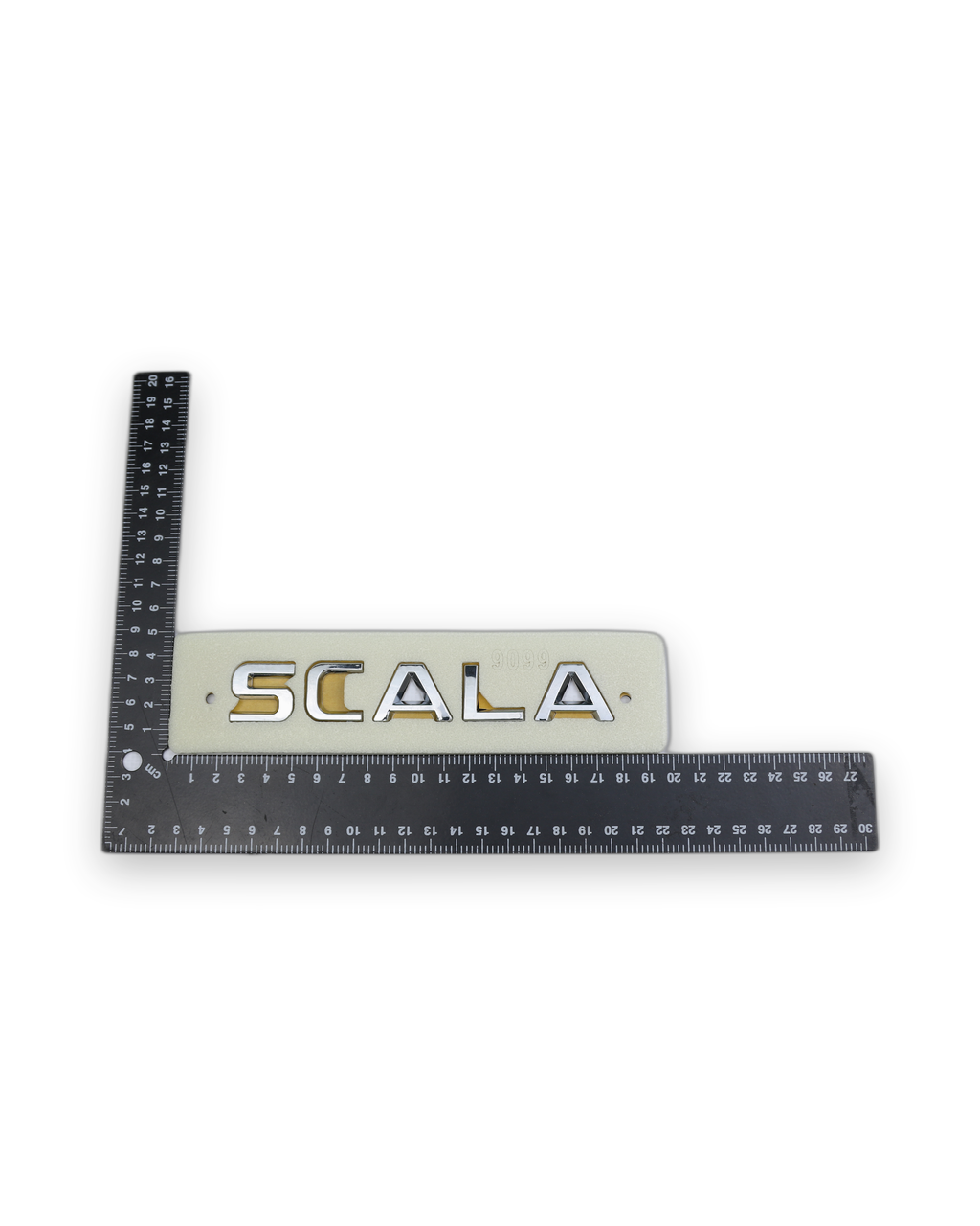 Scala 2019 ve sonrası Krom Bagaj Yazısı Skoda Uyumlu