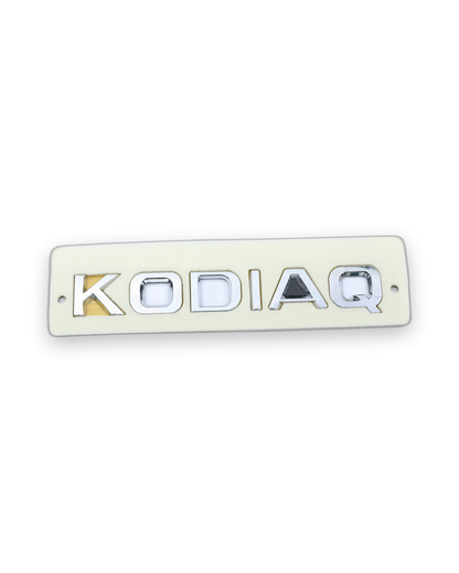 Kodiaq Krom Bagaj Yazısı Skoda Uyumlu