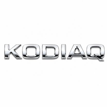 Kodiaq Krom Bagaj Yazısı Skoda Uyumlu