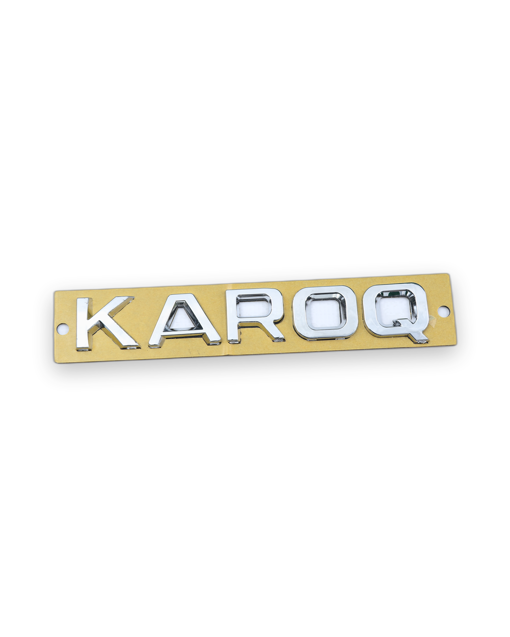 Karoq Krom Bagaj Yazısı Skoda Uyumlu