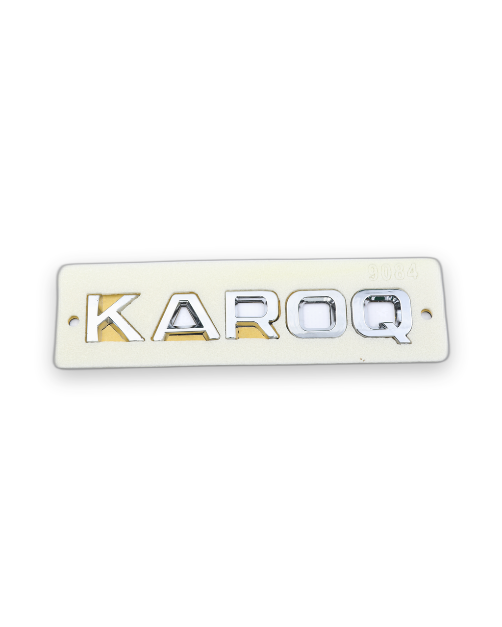 Karoq Krom Bagaj Yazısı Skoda Uyumlu