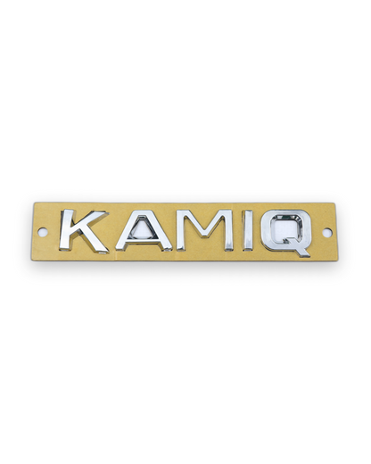 Kamiq 2019> Krom Bagaj Yazısı Skoda Uyumlu