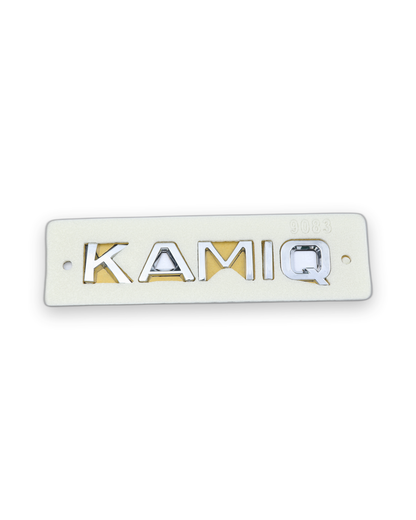 Kamiq 2019> Krom Bagaj Yazısı Skoda Uyumlu