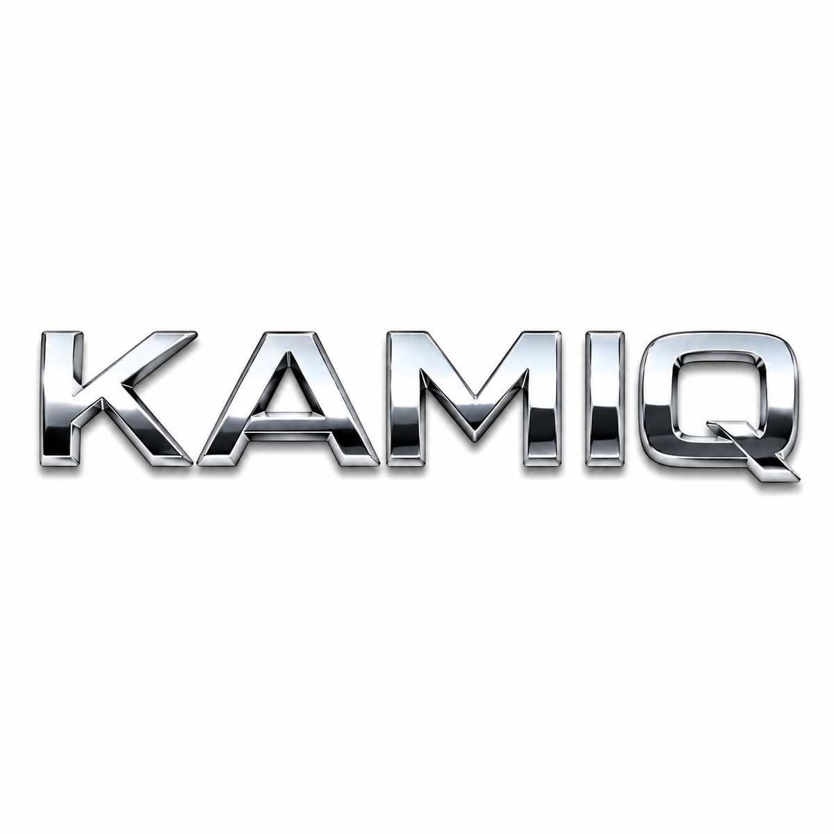 Kamiq 2019> Krom Bagaj Yazısı Skoda Uyumlu