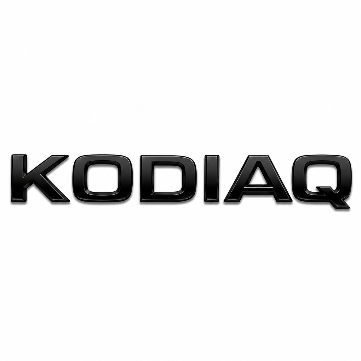 Kodiaq Skoda Kodiaq yazısı Siyah Bagaj Yazısı Skoda Uyumlu
