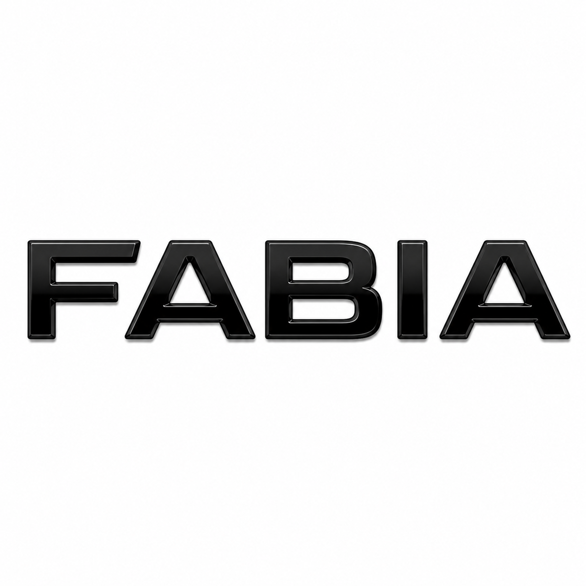 Fabia Y.M. Siyah Bagaj Yazısı Skoda Uyumlu