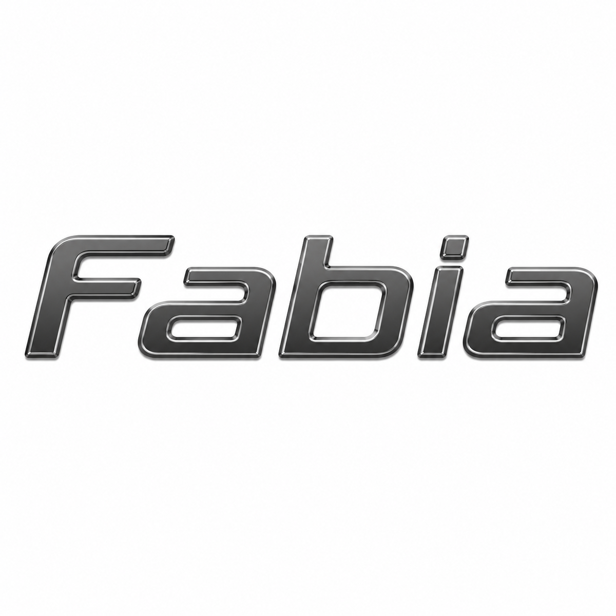 Fabia E.M. 2006-2014 Krom Bagaj Yazısı Skoda Uyumlu