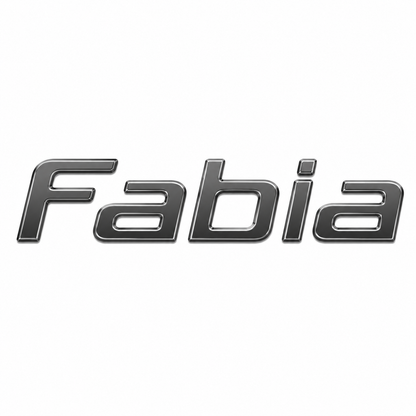 Fabia E.M. 2006-2014 Krom Bagaj Yazısı Skoda Uyumlu