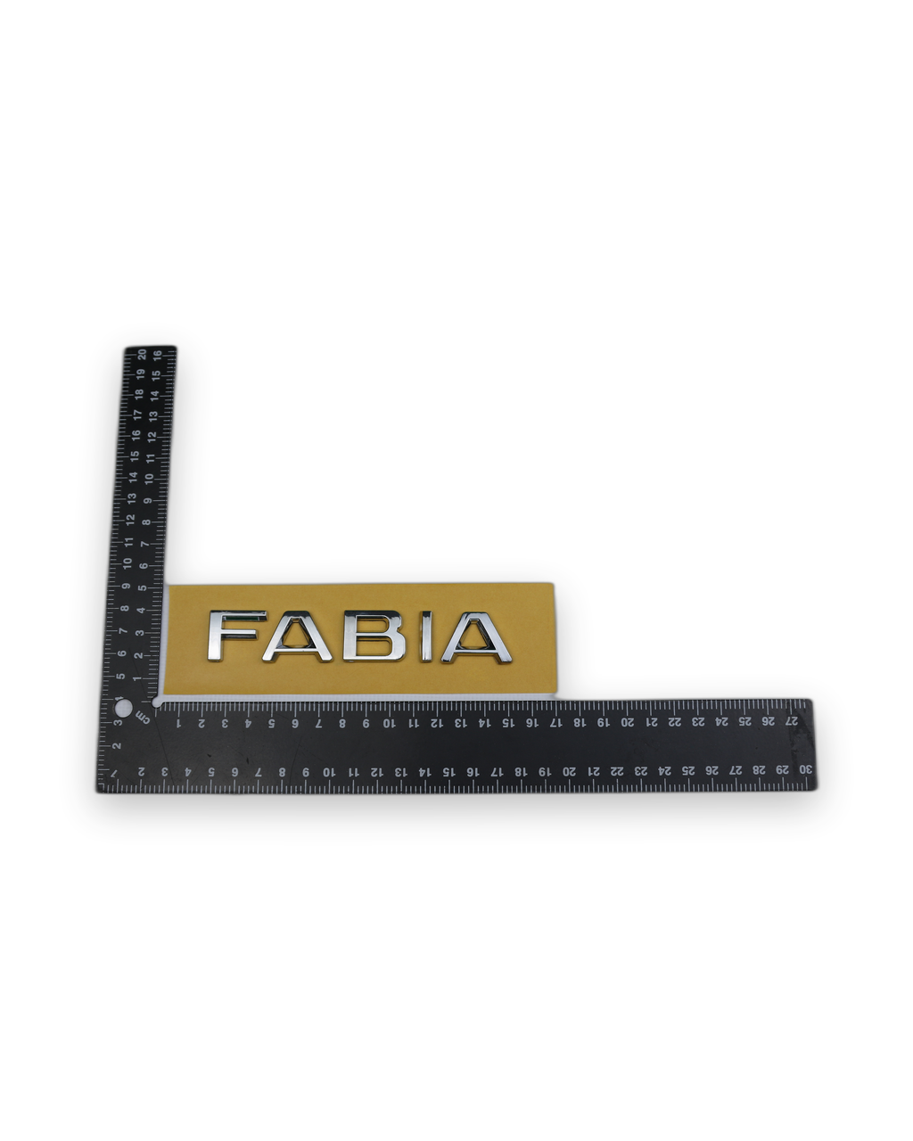 Fabia Y.M. Krom Bagaj Yazısı Skoda Uyumlu