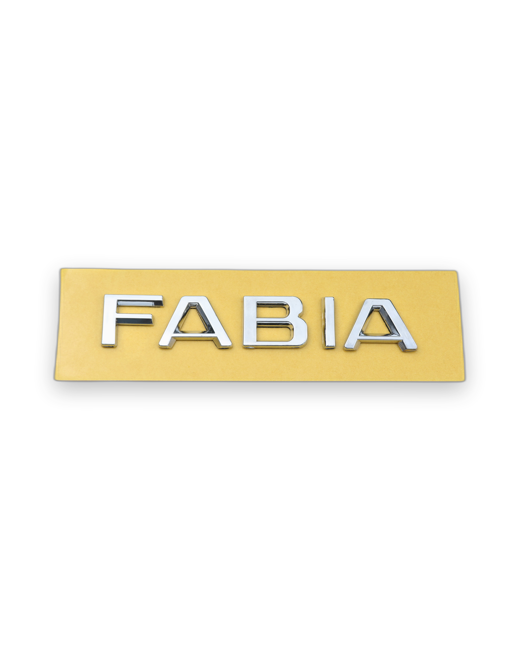 Fabia Y.M. Krom Bagaj Yazısı Skoda Uyumlu