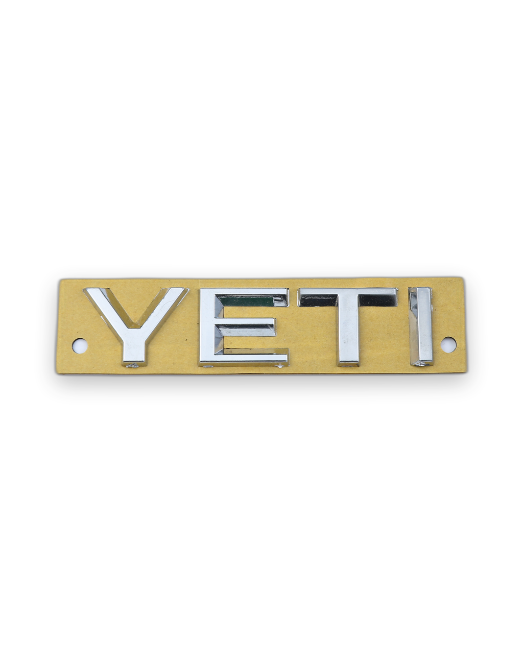 Yeti Krom Bagaj Yazısı Skoda Uyumlu