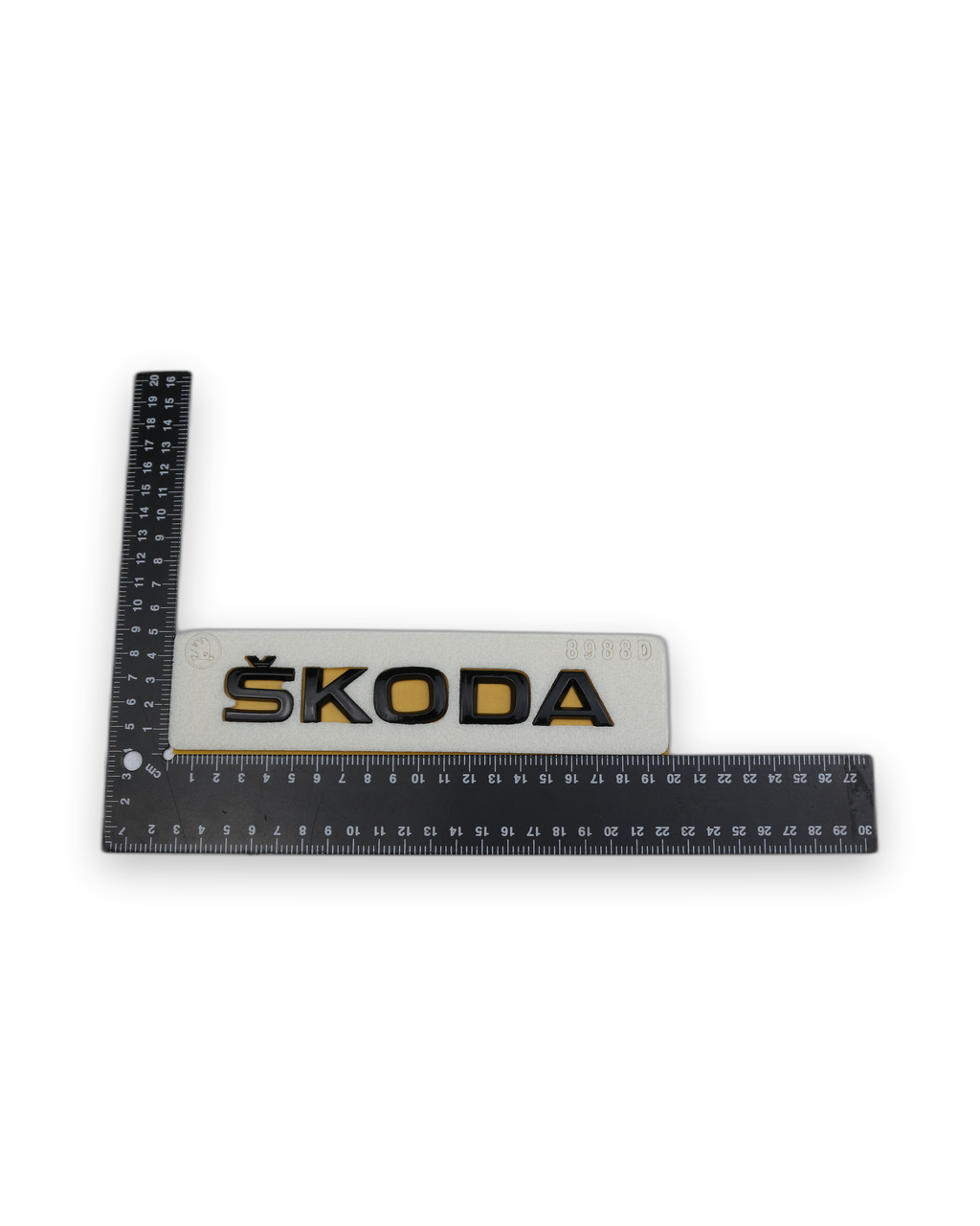 Skoda Siyah Bagaj Yazısı Skoda Uyumlu
