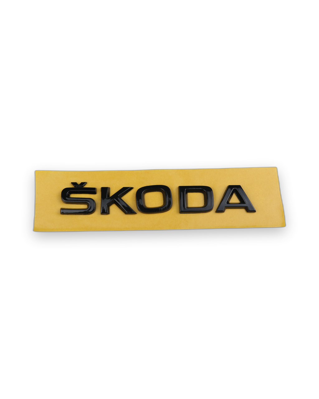 Skoda Siyah Bagaj Yazısı Skoda Uyumlu