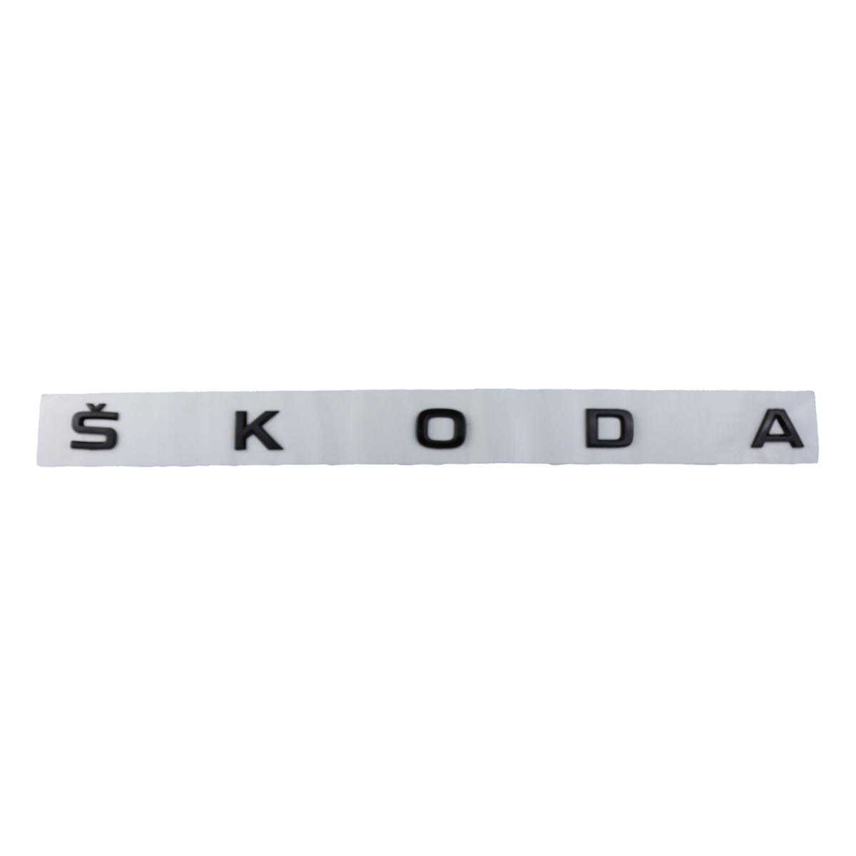 Skoda Siyah Bagaj Yazısı Skoda Uyumlu