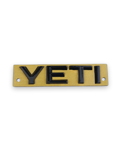 Yeti Siyah Bagaj Yazısı Skoda Uyumlu