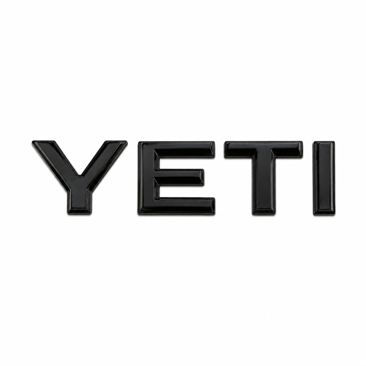 Yeti Siyah Bagaj Yazısı Skoda Uyumlu