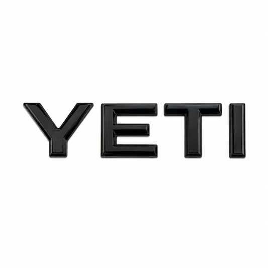 Yeti Siyah Bagaj Yazısı Skoda Uyumlu