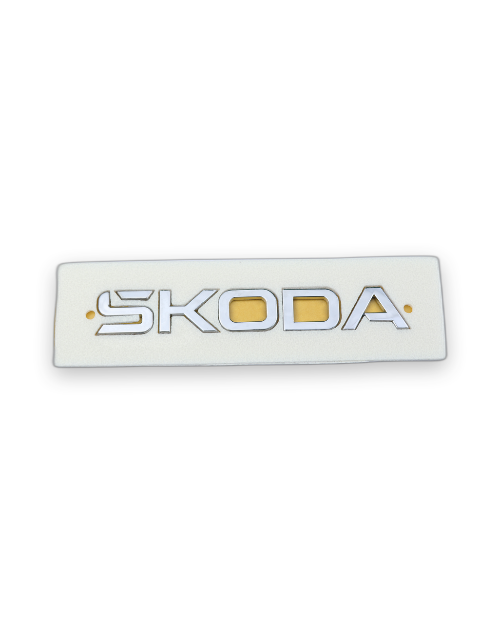 Skoda Küçük Krom Bagaj Yazısı Skoda Uyumlu