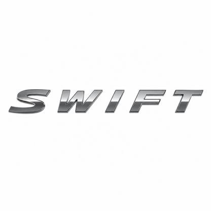 Swift E.M. Birleşik Krom Bagaj Yazısı Suzuki Uyumlu