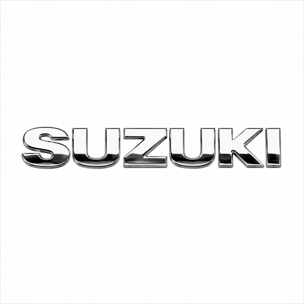 Suzuki Küçük Krom Bagaj Yazısı Suzuki Uyumlu