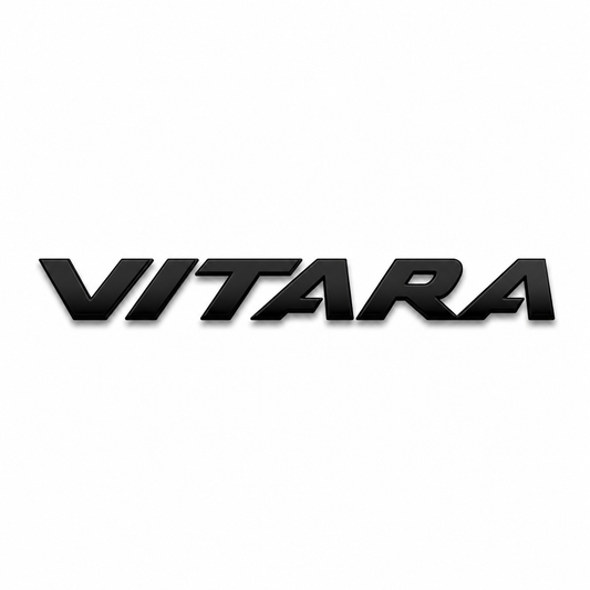 Vitara 2015 ve sonrası Siyah Bagaj Yazısı Suzuki Uyumlu