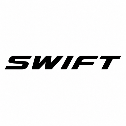 Swift Siyah Bagaj Yazısı Suzuki Uyumlu