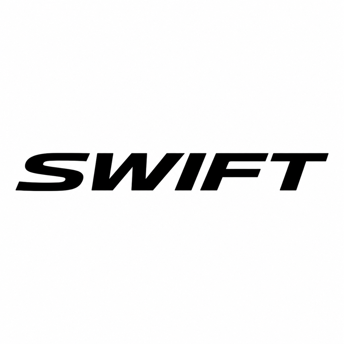 Swift Siyah Bagaj Yazısı Suzuki Uyumlu