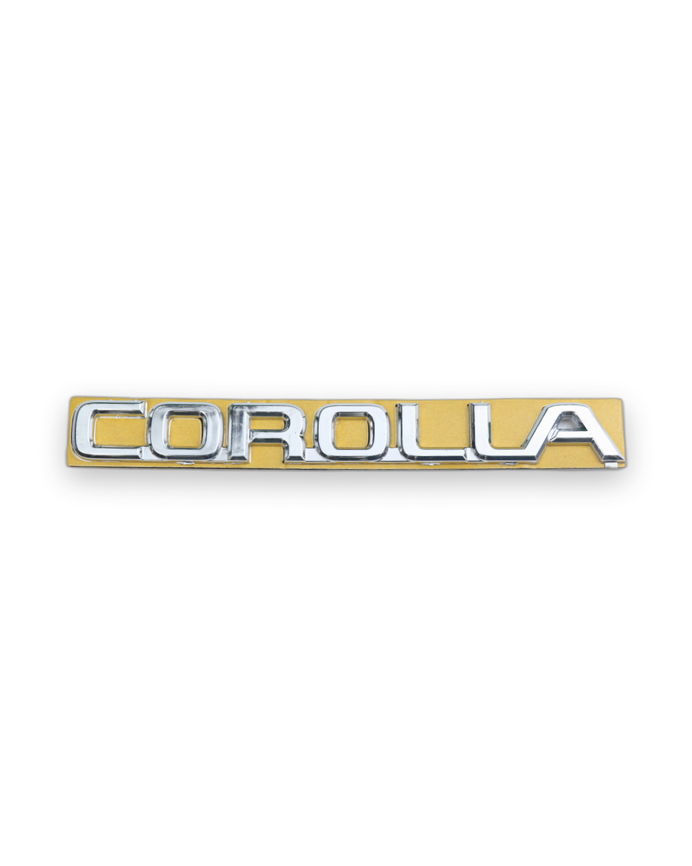 Corolla E.M. Krom Bagaj Yazısı Toyota Uyumlu