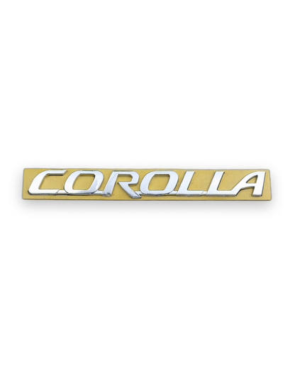 Corolla Y.M. Krom Bagaj Yazısı Toyota Uyumlu