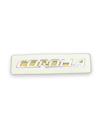 Corolla Y.M. Krom Bagaj Yazısı Toyota Uyumlu