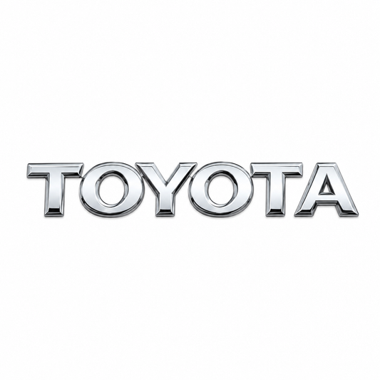 Toyota Krom Bagaj Yazısı Toyota Uyumlu