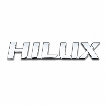 Hilux R-L Krom Bagaj Yazısı Toyota Uyumlu