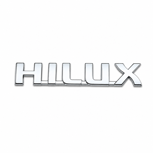 Hilux 2006-2020, arka Krom Bagaj Yazısı Toyota Uyumlu