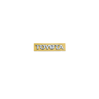 Toyota Krom Bagaj Yazısı Toyota Uyumlu