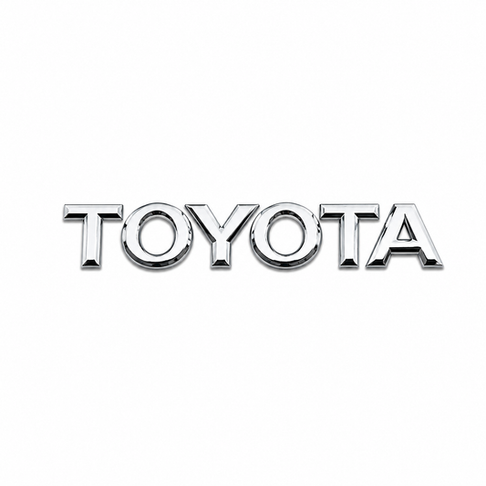 Toyota Krom Bagaj Yazısı Toyota Uyumlu