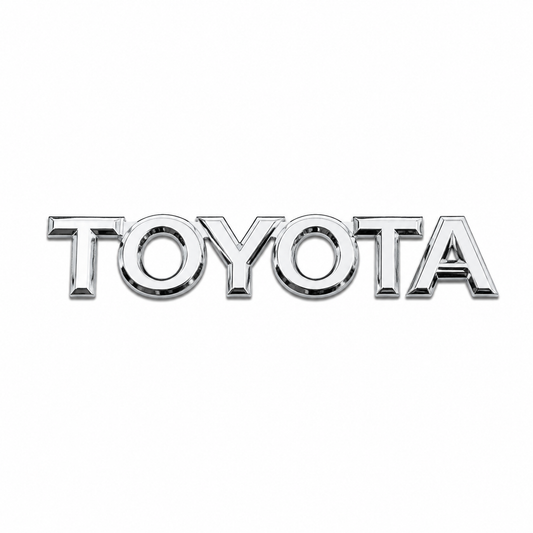 Toyota Krom Bagaj Yazısı Toyota Uyumlu