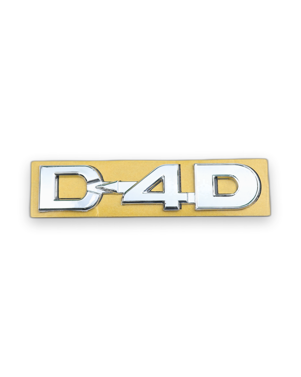D4D Krom Bagaj Yazısı Toyota Uyumlu